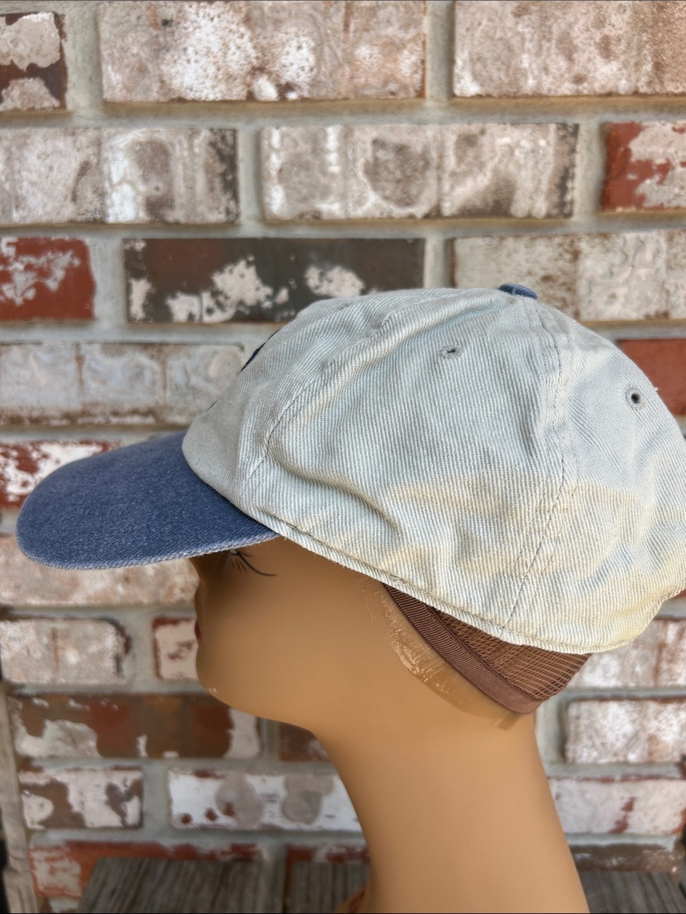 Vintage New York Yankees two tone baseball cap excellent condition never worn - Picture 4 of 7